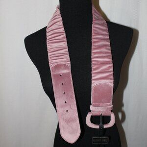 FALL SALE Steve Madden Belt Women's M/L Soft Suede Feel Blush Color NWT's